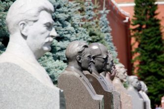 Stalin's tomb at Kremlin wall